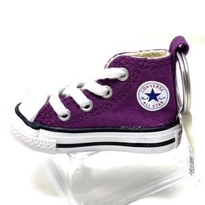 Converse Key Chain Ctas Sneaker Keychain Purple 022859272193